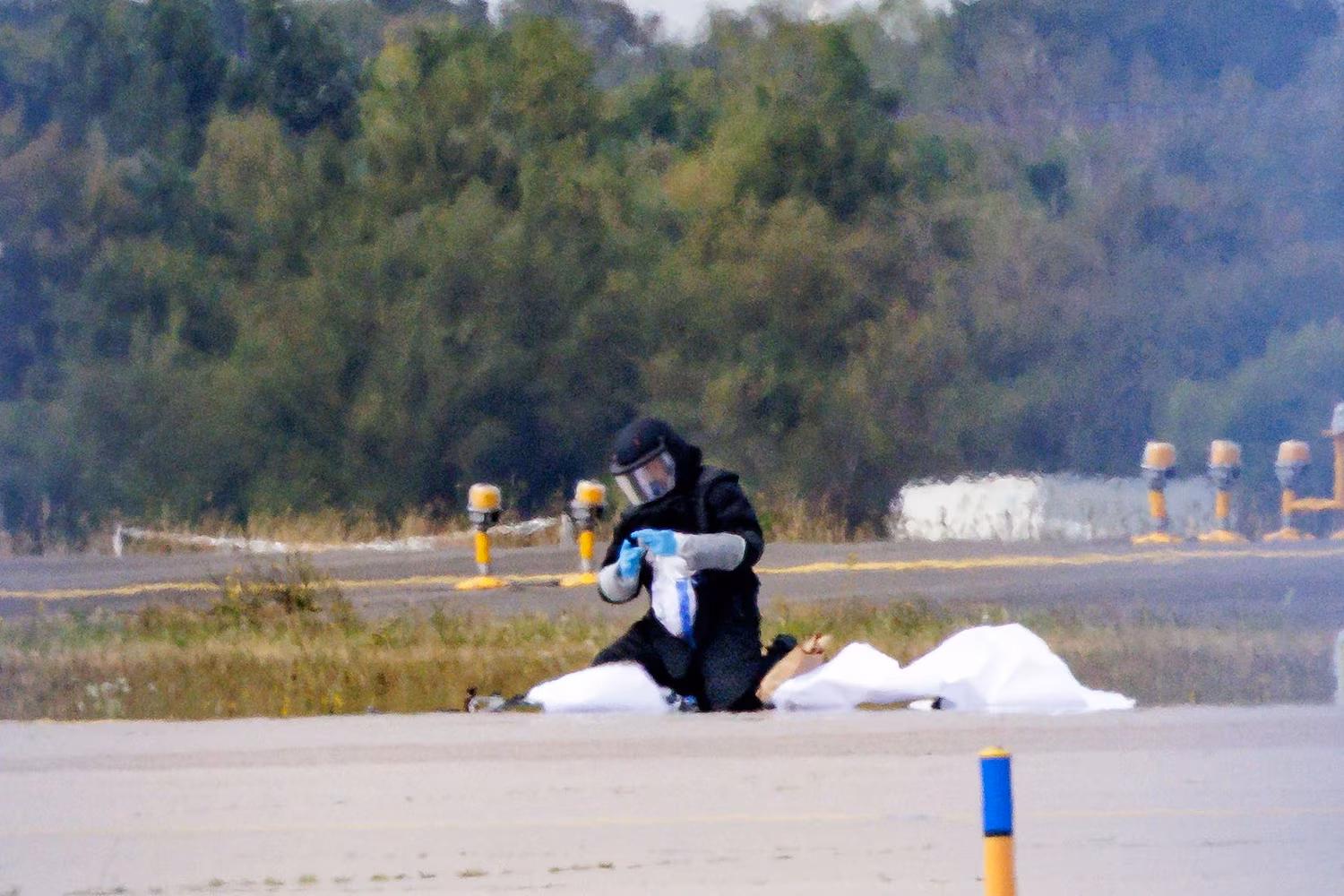 Leipzig Halle Airport, where an explosive laden drone was found near a Ukrainian cargo aircraft
